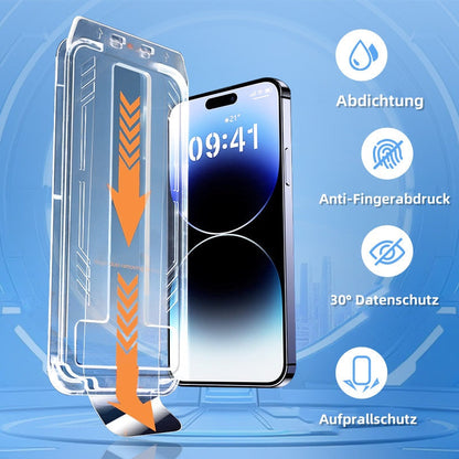 💥 Begrenzte Zeit 50% Rabatt 🔥  iPhone Tempered Anti-Peeking Screen Protector ohne Blasen Kein Staub